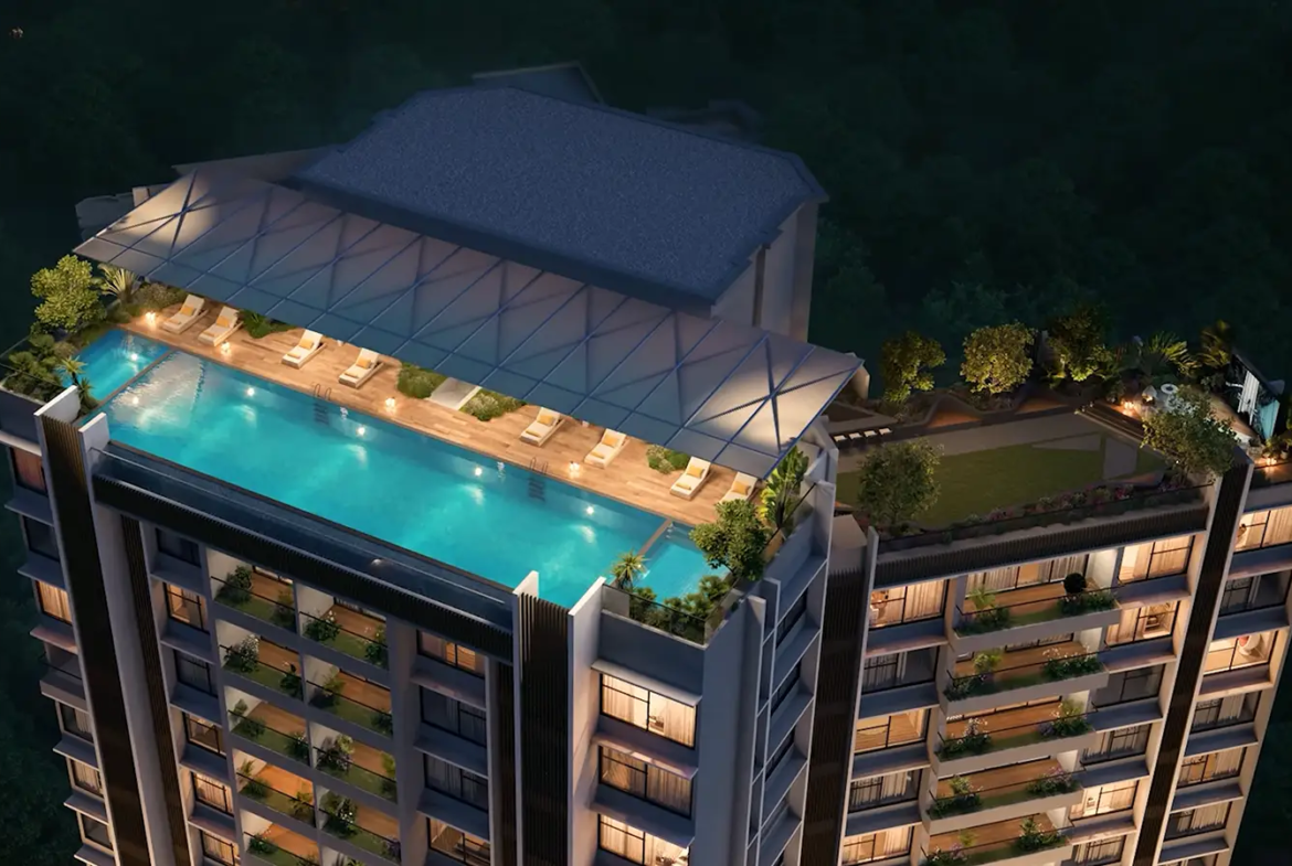 High rise tower